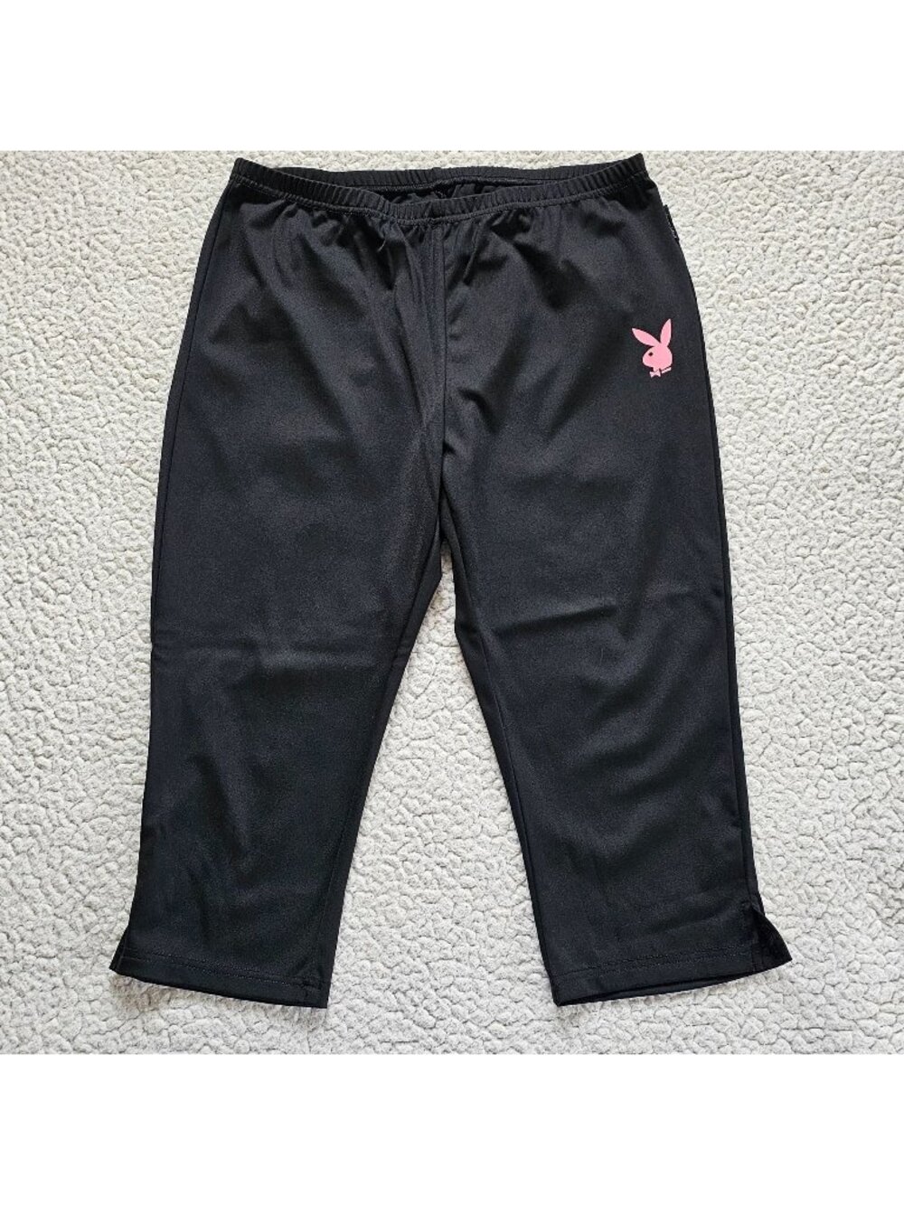 Womens M Missguided x Playboy Mid Length Capri Stretch Comfort Fit Leggings